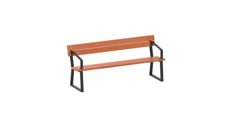 Profile bench with armrest - 50158Z.jpg