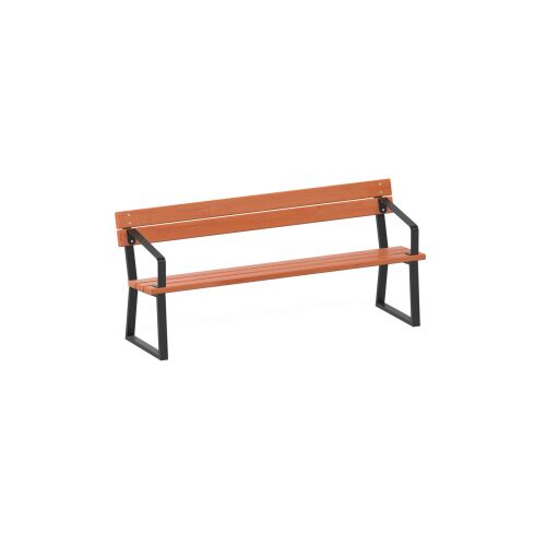 Profile bench with armrest - 50158Z